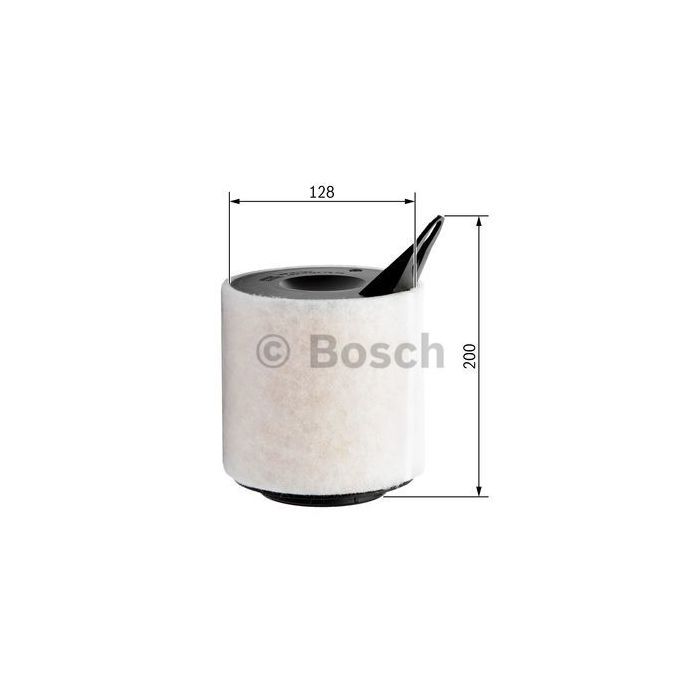 Повітряний фільтр для автомобіля Bosch F 026 400 018 зображення 5