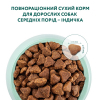 Сухий корм для собак Optimeal для середніх порід зі смаком індички 1.5 кг (4820083905407) зображення 4