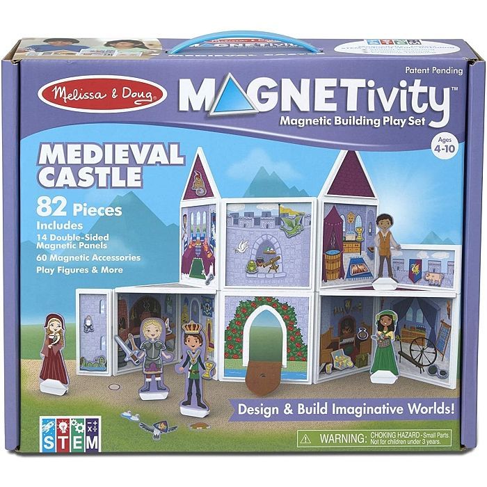 Ігровий набір Melissa&Doug магнітний Середньовічний замок (MD30662)