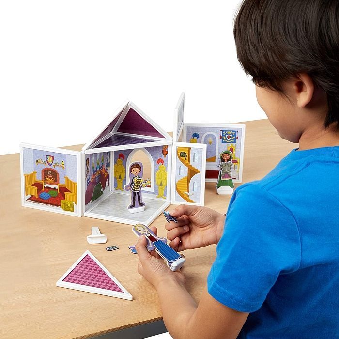 Ігровий набір Melissa&Doug магнітний Середньовічний замок (MD30662) зображення 5