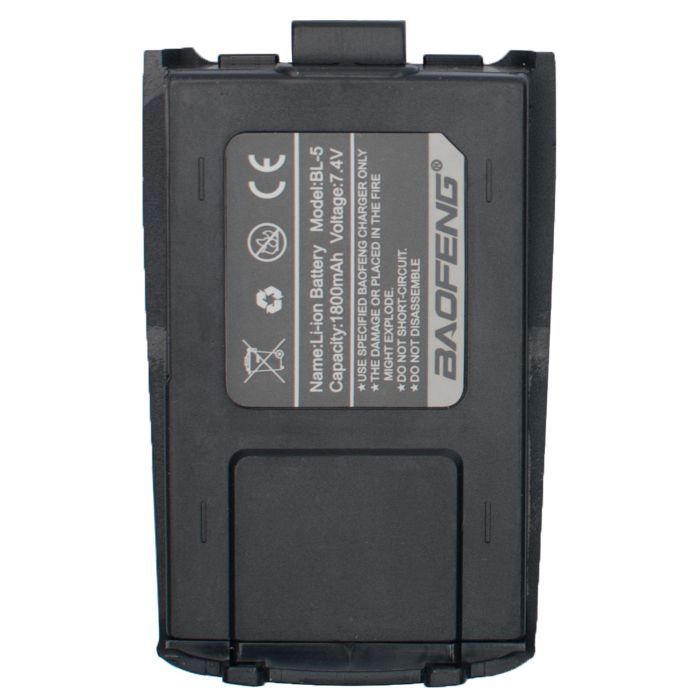 Аккумуляторная батарея Baofeng для B-580T 1800mAh (BL-580T) изображение 2