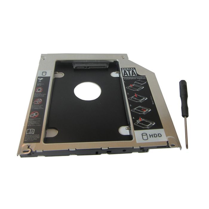Фрейм-переходник Maiwo 2,5" HDD/SSD SATA3 Macbook (Pro/Air) 13" 15" 17" (NSTOR-Macbook)