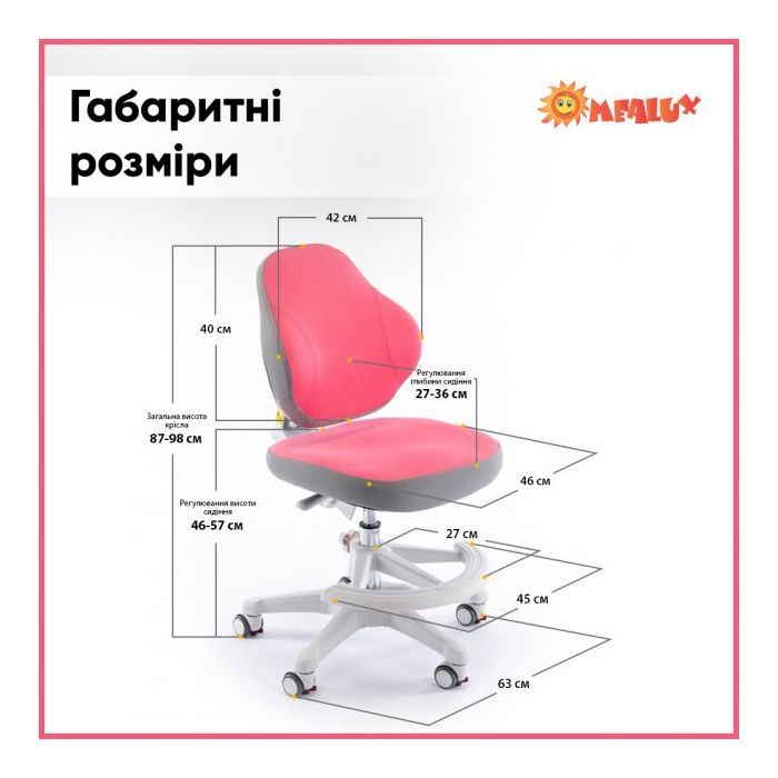 Детское кресло Evo-kids Mio Classic (Y-405 DP) изображение 8