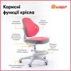 Детское кресло ErgoKids Mio Classic Y-405 Pink (Y-405 KP) изображение 9