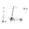 Самокат Miqilong Beagle Сірий (BEAGLE-200-GRAY) зображення 9