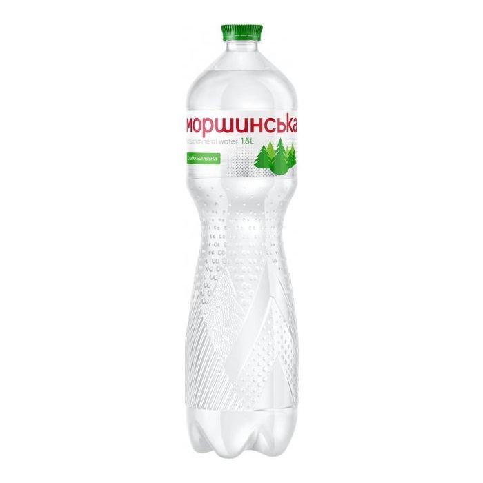 Мінеральна вода Моршинська 1.5 сл/газ пет (4820017000253) зображення 3