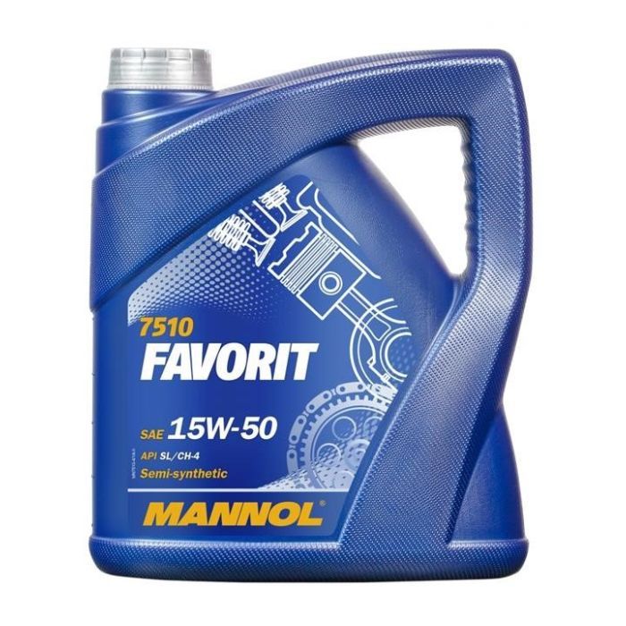 Моторное масло Mannol FAVORIT 4л 15W-50 (MN7510-4)