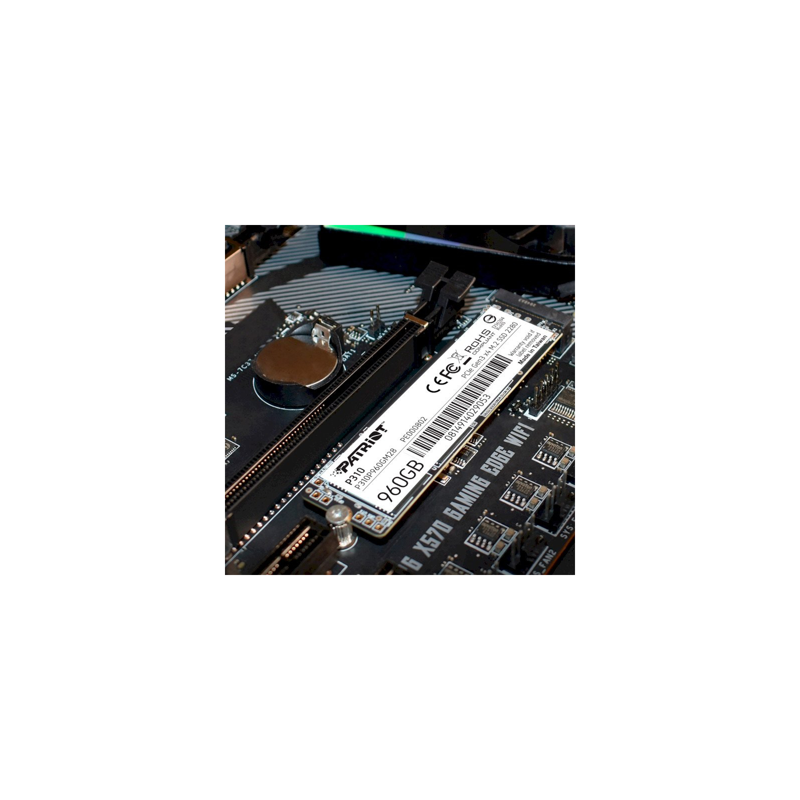 Накопитель SSD M.2 2280 960GB Patriot (P310P960GM28) изображение 7