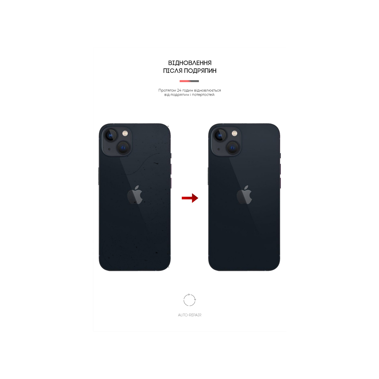 Плівка захисна Armorstandart back side Apple iPhone 13 mini Carbone (ARM61058) зображення 3