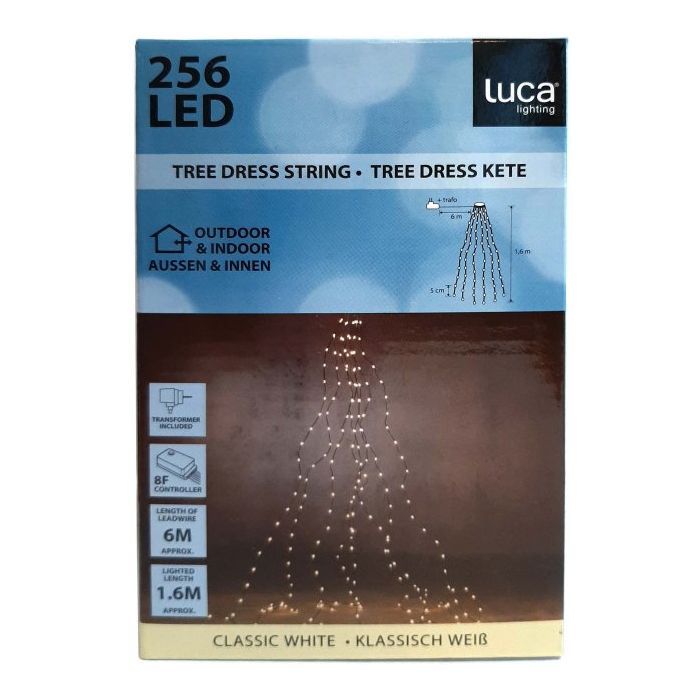 Гирлянда Luca Lighting Конус 1,6+6м, теплый белый (8720362027041) изображение 6