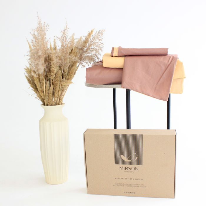 Постельное белье MirSon Бязь Ranforce Elite Evelina (13-1027 + 15-1511) 220х240 (2200004703848) изображение 4