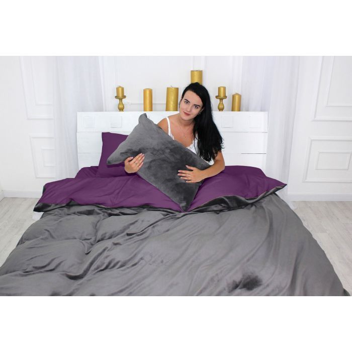 Постельное белье MirSon Велюр Winter Delicate 28-0097 Peonia 2х160х220 (2200004047263) изображение 5