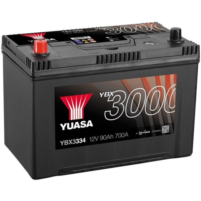 Аккумулятор автомобильный Yuasa 12V 95Ah SMF Battery (YBX3334)