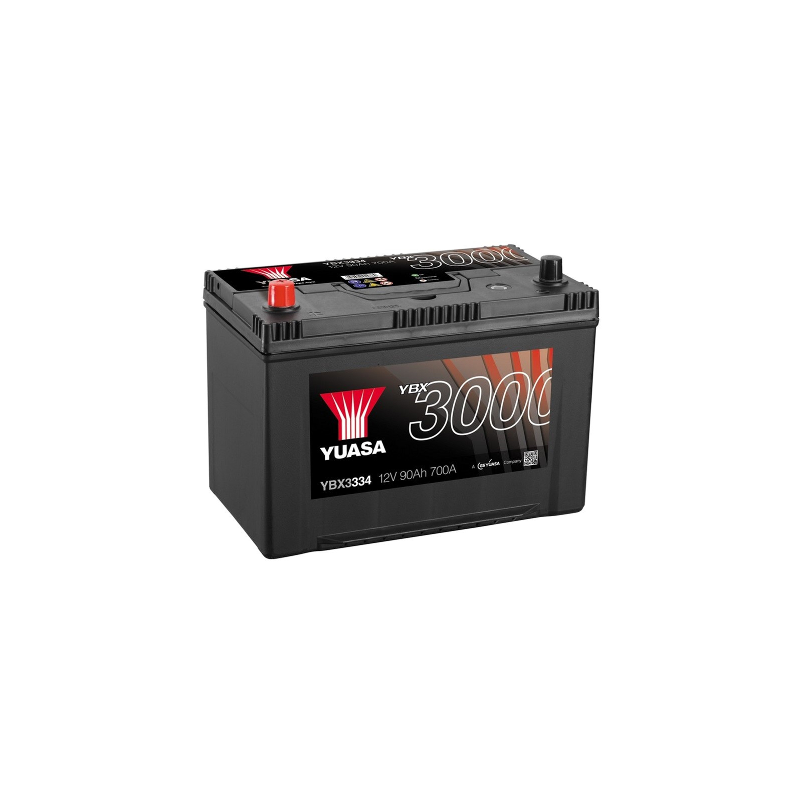 Аккумулятор автомобильный Yuasa 12V 95Ah SMF Battery (YBX3334)