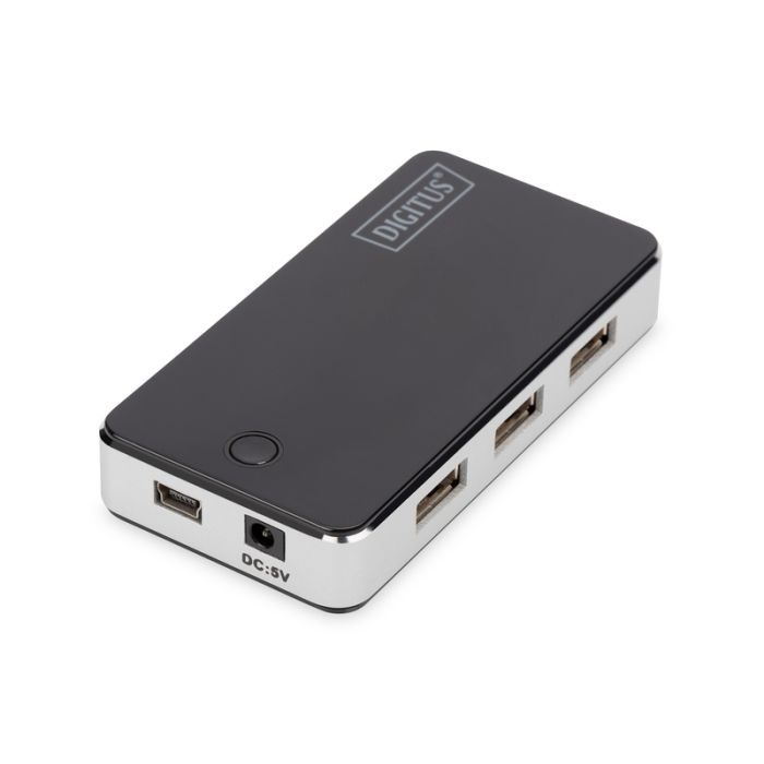 Концентратор Digitus USB 2.0 Hub, 7 Port (DA-70222) зображення 2