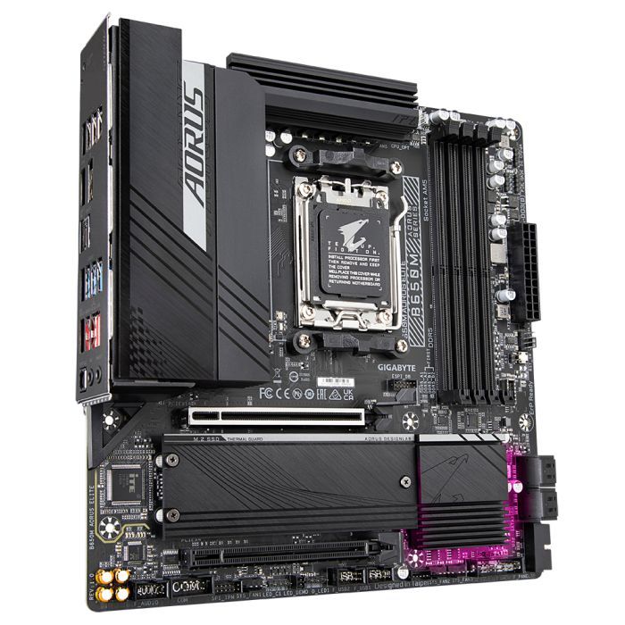 Материнская плата GIGABYTE B650M AORUS ELITE изображение 3