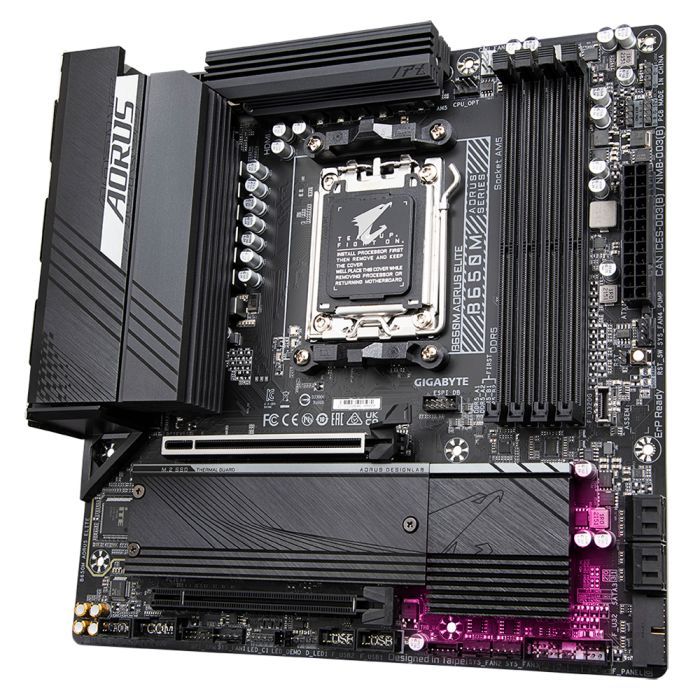 Материнская плата GIGABYTE B650M AORUS ELITE изображение 4