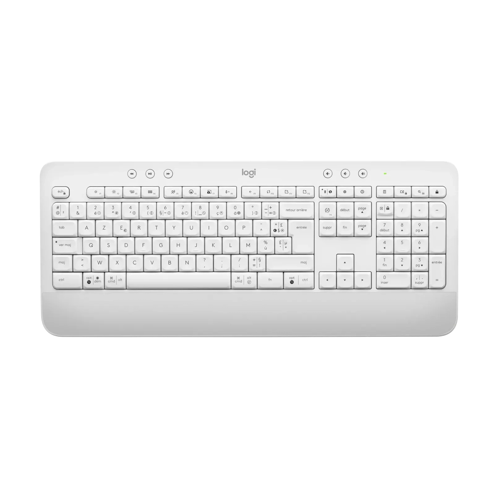 Комплект Logitech Signature MK650 Combo for Business UA Off-White (920-011032) зображення 4