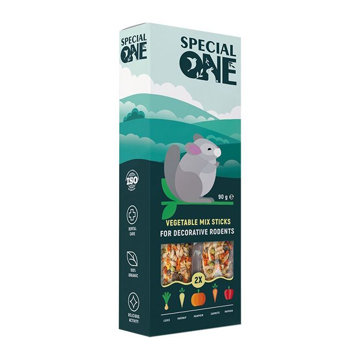 Вітаміни для гризунів Special One "Овочевий мікс" 90 г (4823082423507)