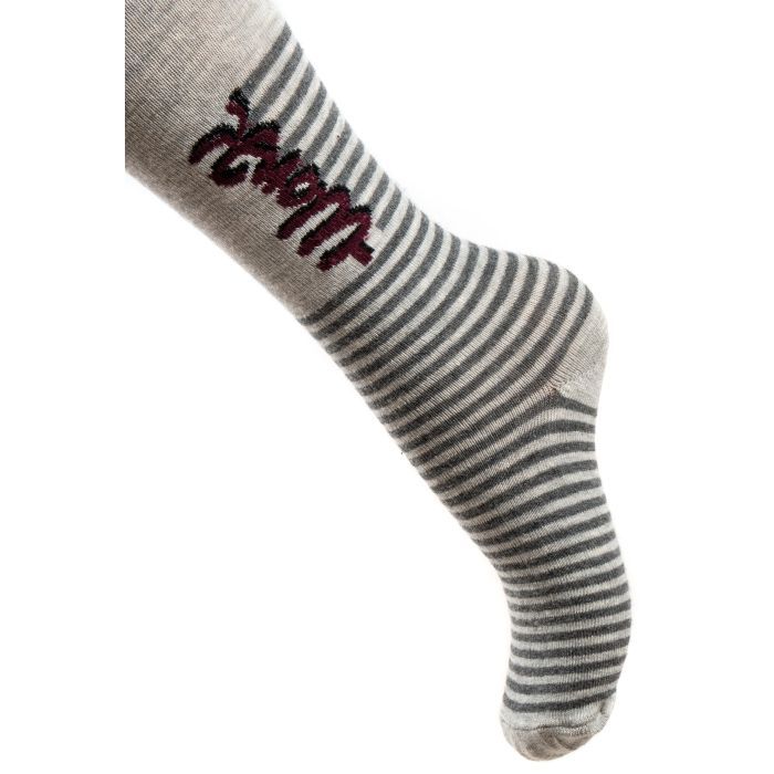 Колготки детские BNM в полоску (M0C0301-1260-7B-gray) изображение 2