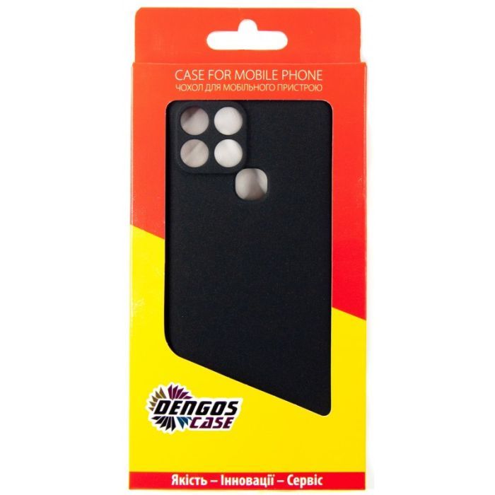 Чехол для мобильного телефона Dengos Carbon Infinix Smart 6 (black) (DG-TPU-CRBN-164) изображение 5