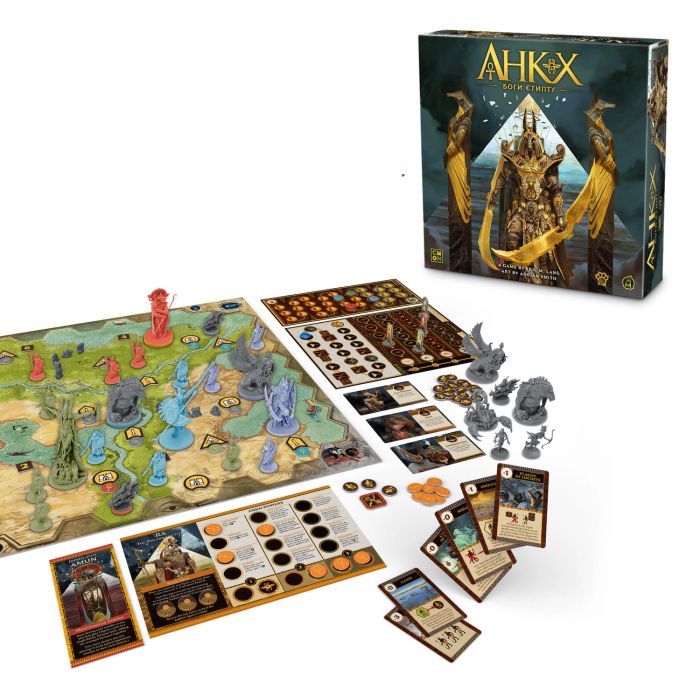 Настольная игра WoodCat Анкх. Боги Египта (Ankh: Gods of Egypt, Украинский) (W0007) изображение 2