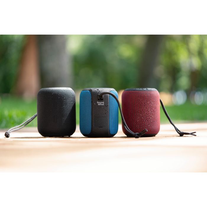 Акустична система 2E SoundXPod TWS MP3 Wireless Waterproof Blue (2E-BSSXPWBL) зображення 6