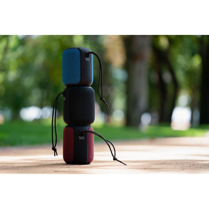 Акустична система 2E SoundXPod TWS MP3 Wireless Waterproof Blue (2E-BSSXPWBL) зображення 8