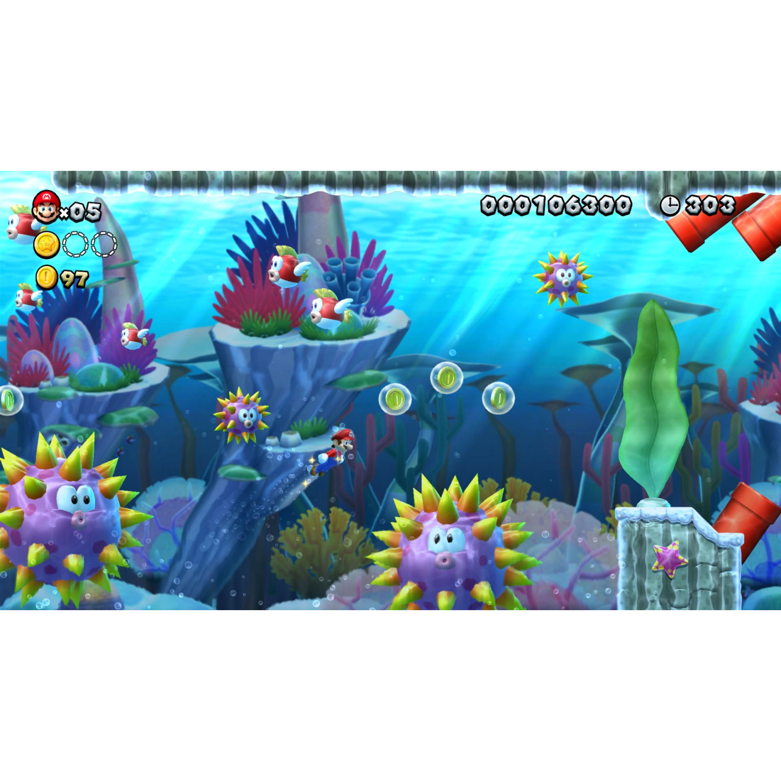 Игра Nintendo New Super Mario Bros. U Deluxe, картридж (045496423780) изображение 9