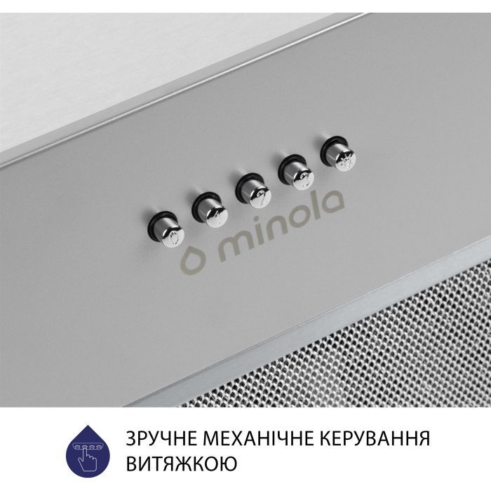 Витяжка кухонна Minola HBI 5327 BL 800 LED зображення 6