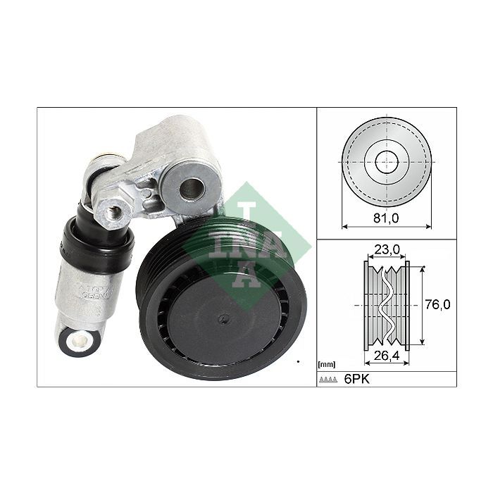 Натягувач ременя з роликом INA 534 0011 10