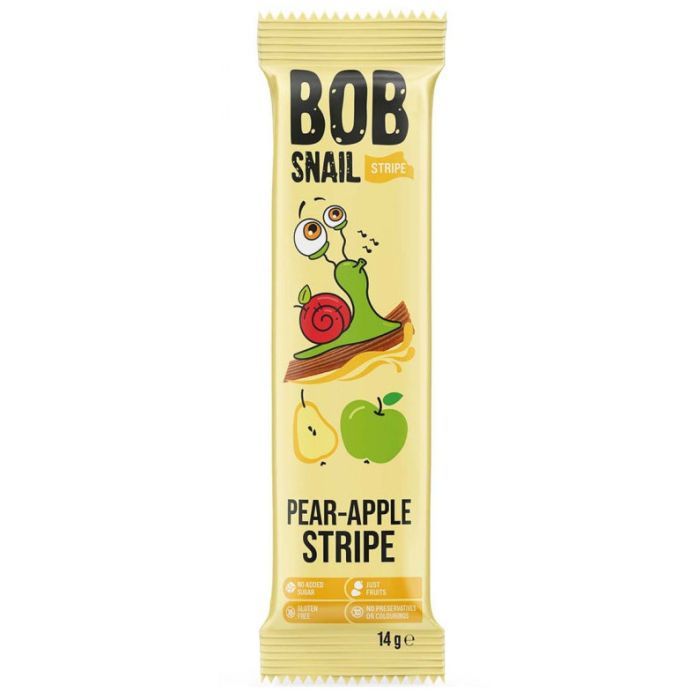 Конфета Bob Snail Улитка Боб Яблоко Груша, 14 г (4820206080714)