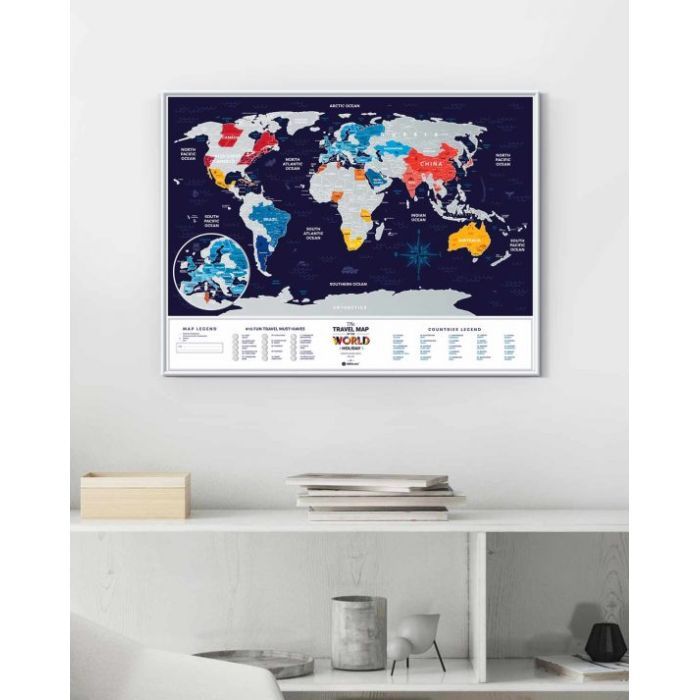 Скретч карта 1DEA.me Travel Map Holiday World (13022) изображение 10
