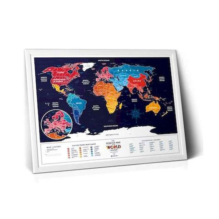 Скретч карта 1DEA.me Travel Map Holiday World (13022) изображение 3