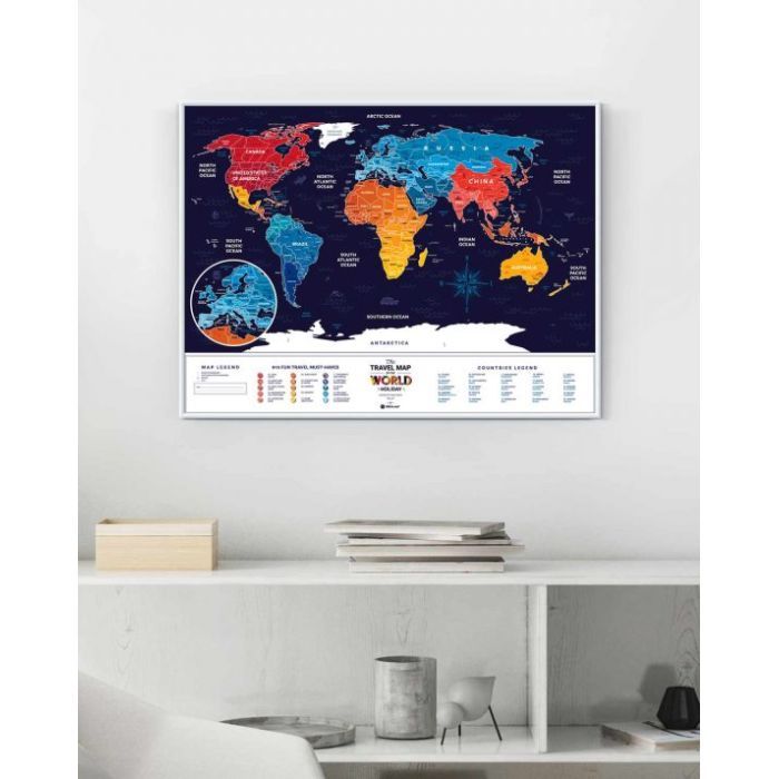 Скретч карта 1DEA.me Travel Map Holiday World (13022) изображение 9