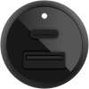 Зарядний пристрій Belkin Car Charger 37W PD PPS Dual Black (CCB004BTBK) зображення 3