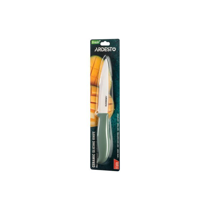 Кухонний ніж Ardesto Fresh 24.5 см Green (AR2124CZ) зображення 4