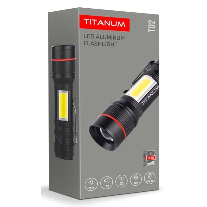 Фонарь TITANUM 200Lm 6500K (TLF-T02) изображение 2