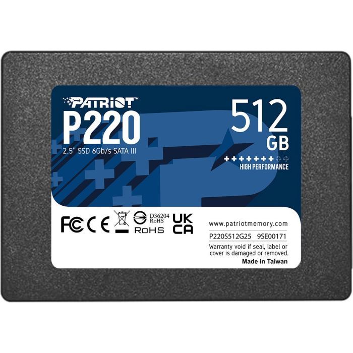 Накопитель SSD 2.5" 2TB P220 Patriot (P220S2TB25)