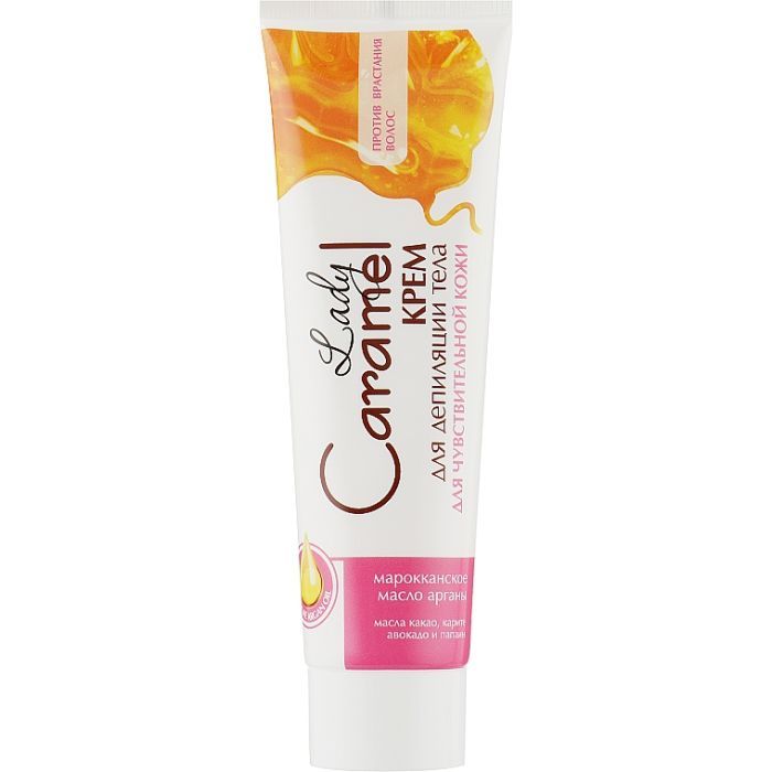 Крем для депиляции Caramel для чувствительной кожи тела 100 мл (4823015920271) изображение 2