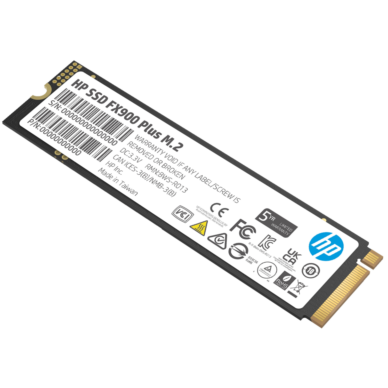 Накопитель SSD M.2 2280 512GB FX900 Plus HP (7F616AA) изображение 2