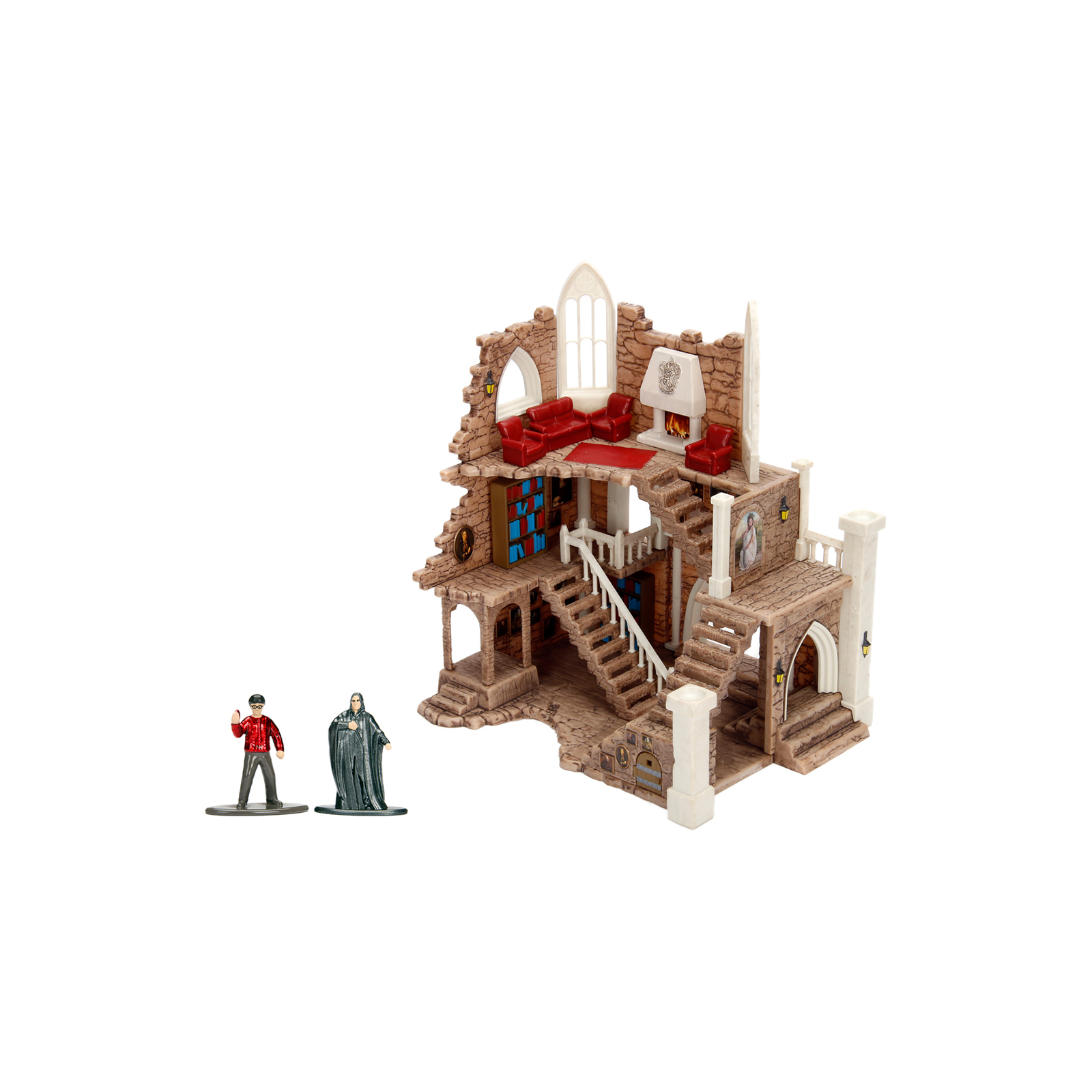 Игровой набор Jada Гарри Поттер Гриффиндорская башня + фигурки Гарри и Снейпа 20х30х26 см (253185001)