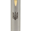 Ручка шариковая Parker IM 17 UKRAINE Brushed Metal GT BP Трезубец (22232_TR) изображение 2