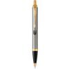 Ручка шариковая Parker IM 17 UKRAINE Brushed Metal GT BP Трезубец (22232_TR)