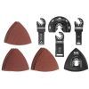 Насадка Einhell для реноватора набор насадок и шлифбумаги 17 шт, KWB (708950)