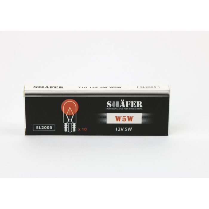 Автолампа SHAFER 12V5WW5W (SL2005) изображение 3