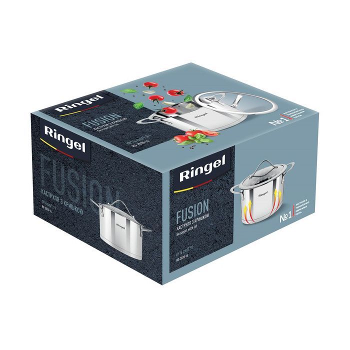 Кастрюля Ringel Fusion 4.7л (RG 2020-22) изображение 4