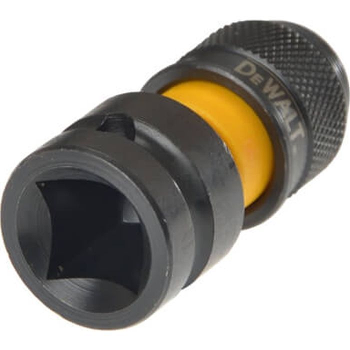 Адаптер для инструмента DeWALT для ударных гайковертов с квадрата 1/2" на шестиграннки 1/4" (DT7508)