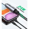 Зарядное устройство Ugreen USB-A Dual 24W QC Grey (CD130) (50592) изображение 2
