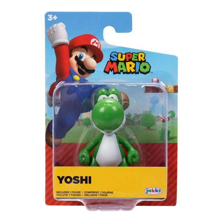 Фигурка Super Mario с артикуляцией - Зеленый Йоши 6 см (61228-RF1-GEN) изображение 2